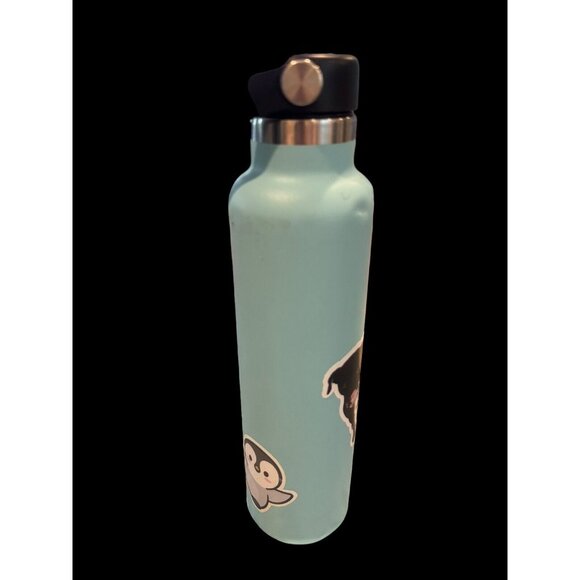 Hydro Flask 24oz Standard Mouth . Teal. 2 Stickers Can Be Removed. Needs Handle. - Picture 6 of 14